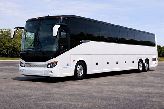 56-passenger charter bus rental Warner Robins TX